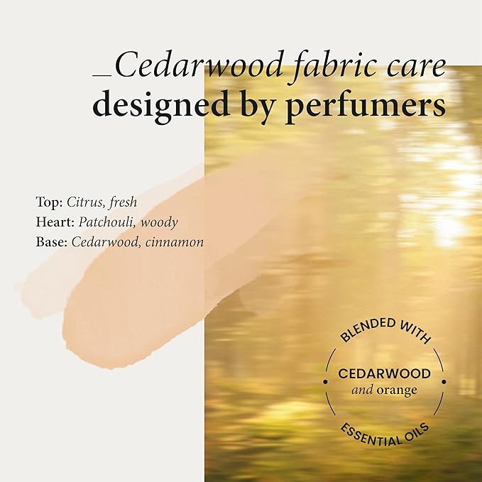 Wilton London Cedarwood Laundry Liquid Refill - 112 Washes - Non-Bio - Plant-based - Biodegradable Detergent - 100% Recylable - Less Plastic - Essential Oils - Make in UK - 4L