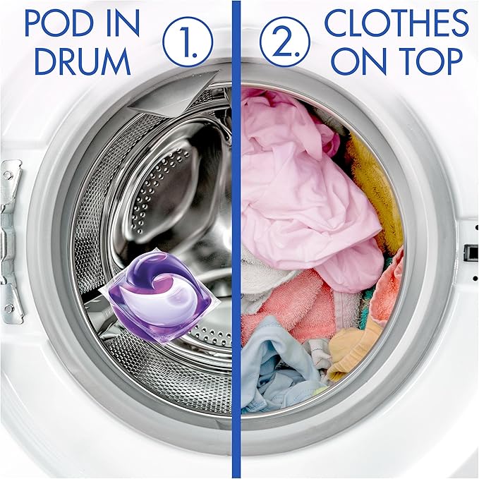 Bold All-in-1 PODS, Washing Liquid Detergent Tablets / Capsules 128 Washes (64X2) Ocean Escape, Washing Detergent For Brilliant Cleaning With Built-In Fabric Softener