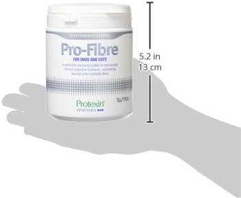 Protexin Pro-Fibre for Dogs – High-Fibre Digestive Supplement with Prebiotics & Postbiotics – Supports Gut Health, Digestion, Firm Stools & Anal Gland Function – Meat-Free Beef Flavour – 500g Pellets