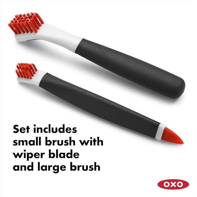 OXO 1285700 Good Grips Deep Clean Brush Set - Orange