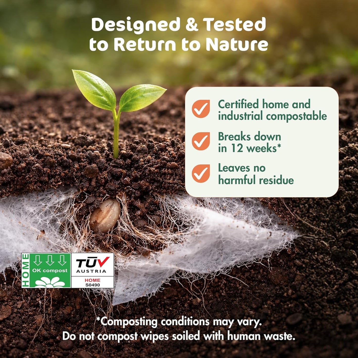 Naty Baby Water Wipes 672 Pack (12 x 56) – 98% Purified Water, Fragrance Free, Plastic Free & Compostable | Gentle for Newborn & Sensitive Skin | Eco Friendly Baby Wipes UK