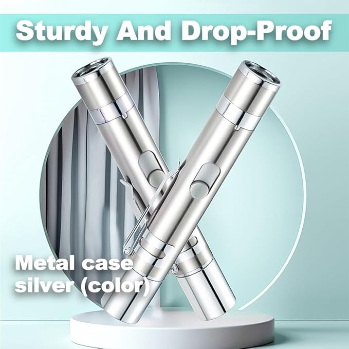 Cat Toys, 7 in 1 Function Red Pointer Interactive Cat Toy, USB Rechargeable LED Cat Light Pen, Cat Toys Interactive for Indoor Cats Dog, Red Dot Kitten Practice Chaser Toys