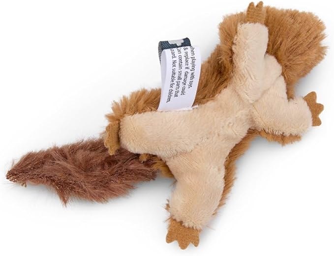 Petface Freddie Fox Plush Cat Toy Filled with Natural Catnip, Suitable for Cats or Kittens (Pack of 1)