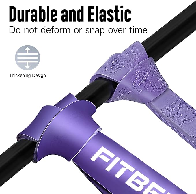 FitBeast Pull Up Bands Set 5 Levels Resistance Training Bands