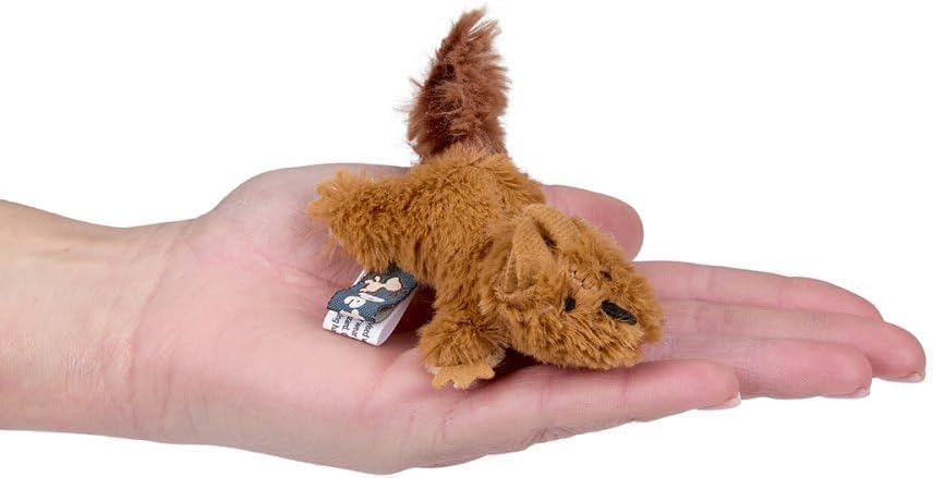 Petface Freddie Fox Plush Cat Toy Filled with Natural Catnip, Suitable for Cats or Kittens (Pack of 1)