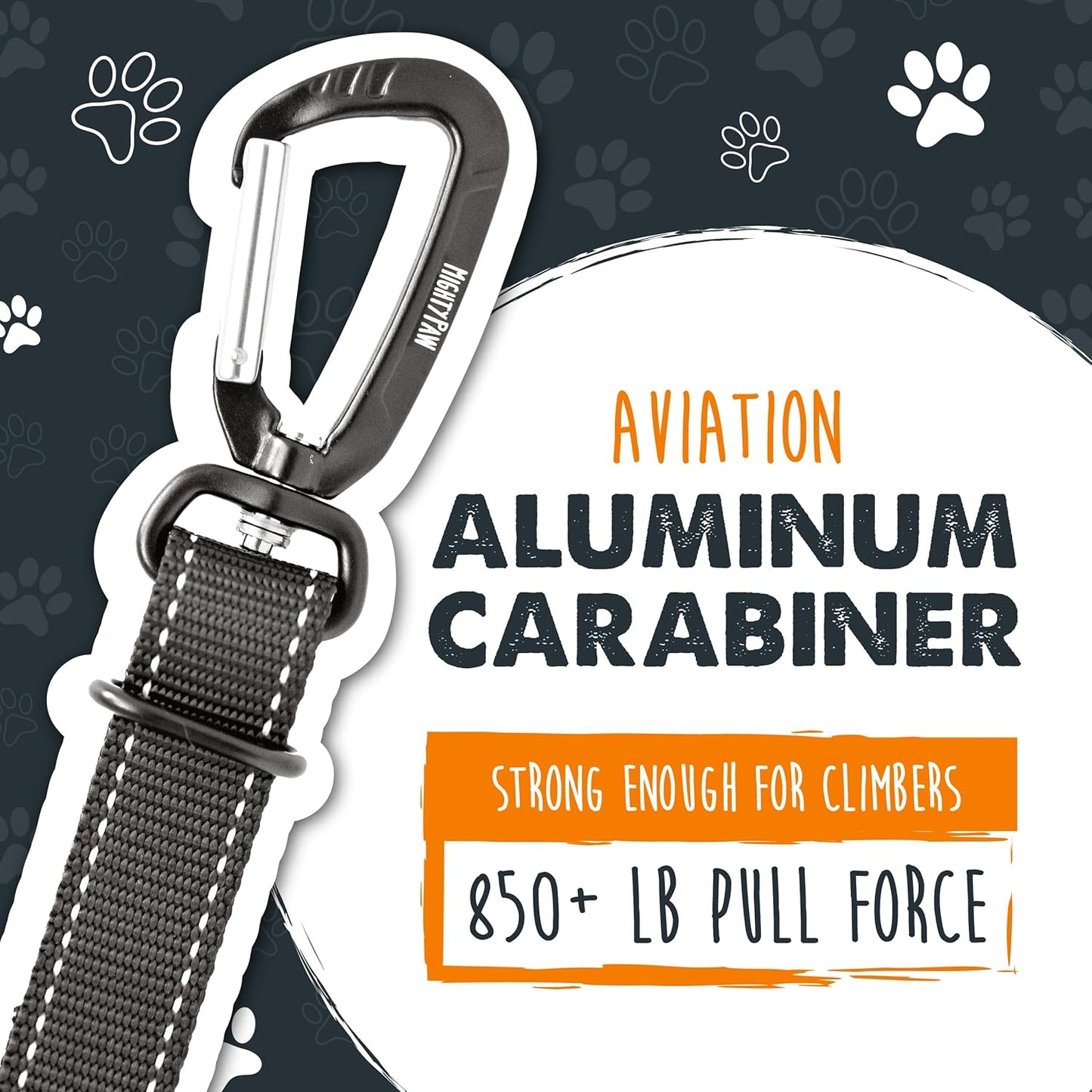 Universal Dog Car Seat Belt - Premium Safety Harness with Adjustable Strap & All-Metal Hardware for Ultimate Pet Security (Black)