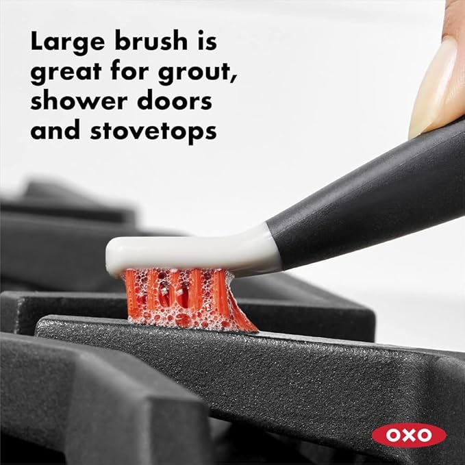 OXO 1285700 Good Grips Deep Clean Brush Set - Orange