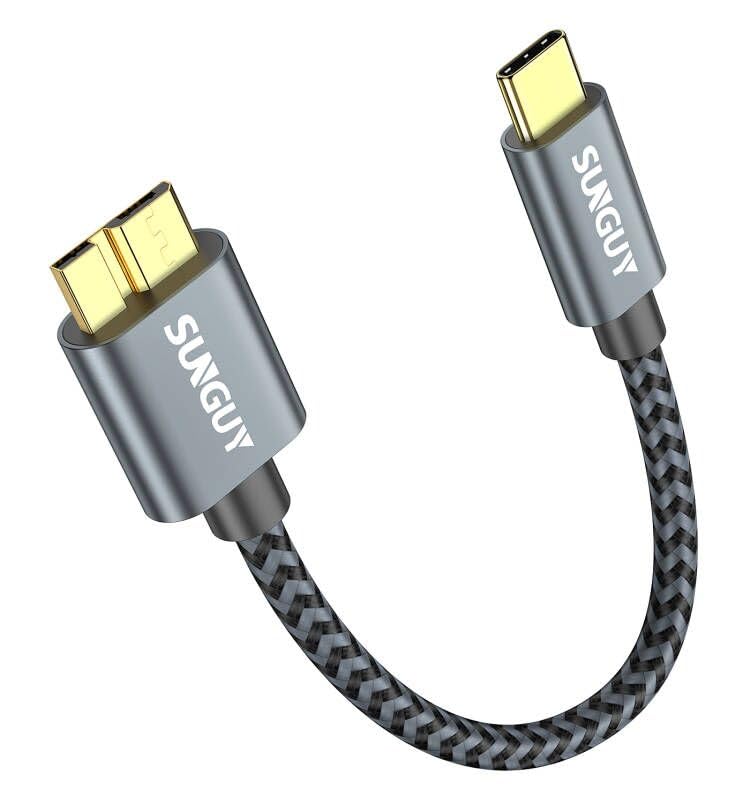 SUNGUY USB-C to Micro B 