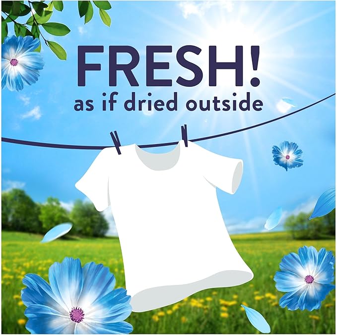 Lenor Outdoorable Fabric Conditioner 480 Washes (8x60), Spring Awakening - Ultra Concentrated Freshness