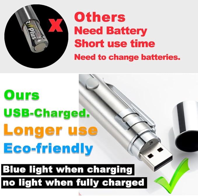 Cat Toys, 7 in 1 Function Red Pointer Interactive Cat Toy, USB Rechargeable LED Cat Light Pen, Cat Toys Interactive for Indoor Cats Dog, Red Dot Kitten Practice Chaser Toys