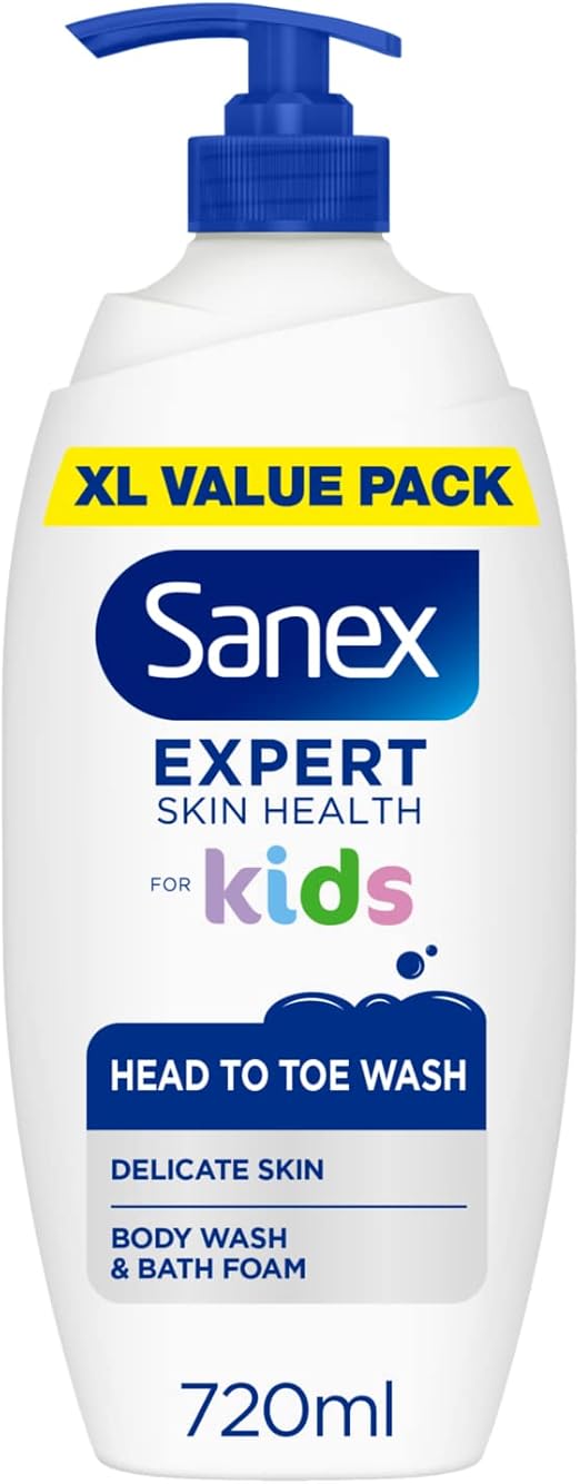 Sanex Kids Body Wash Gentle Head-to-Toe