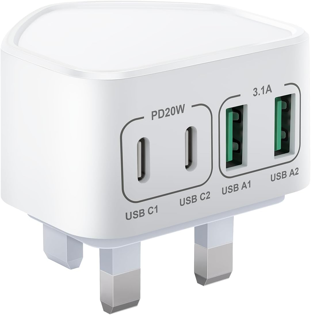 40W USB-C Fast Charger UK 