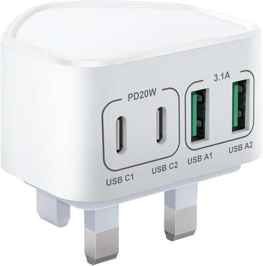 40W USB-C Fast Charger UK 