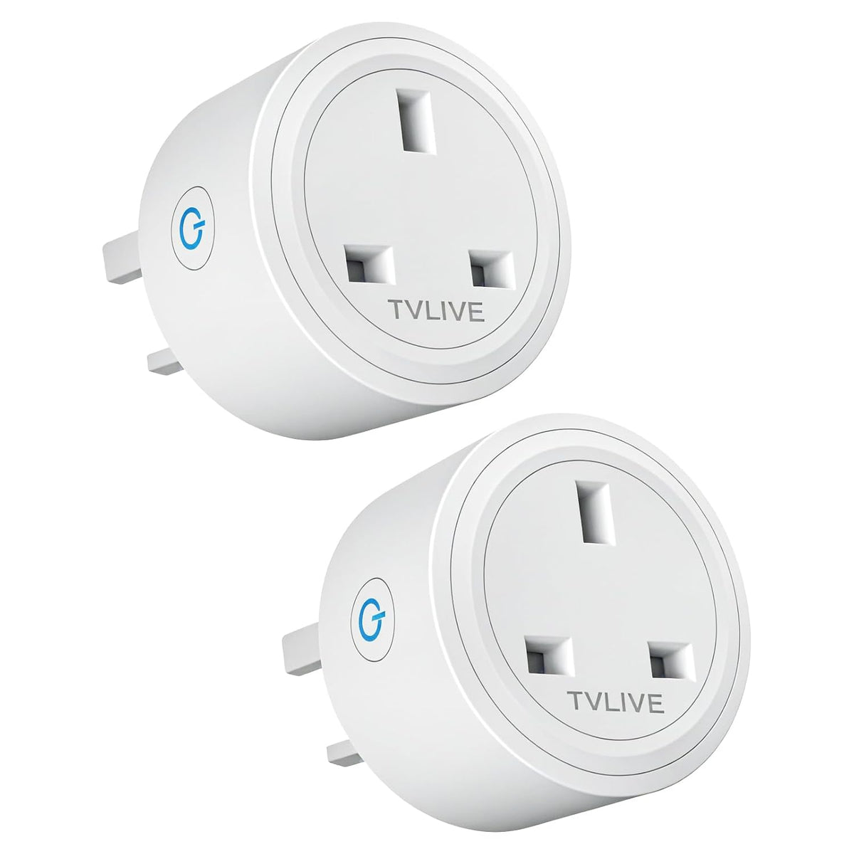 TVLIVE Smart Plug 2 Pack Energy 