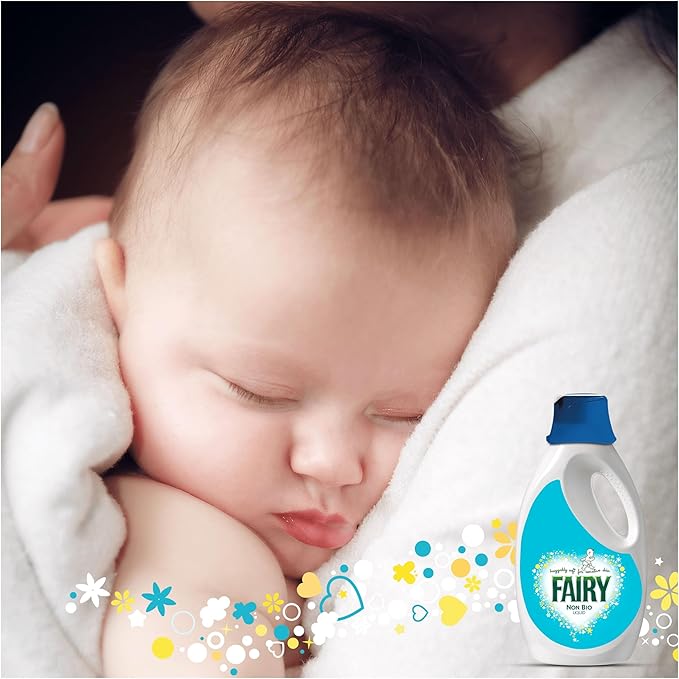 Fairy Non Bio Liquid Laundry Detergent, 101 Washes 3.131 l, Voted Number 1 For Sensitive Skin