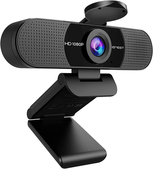 EMEET C960 1080P Webcam Dual Mic 
