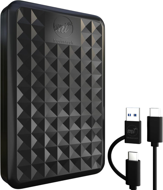 ModusTech 1TB Portable External 