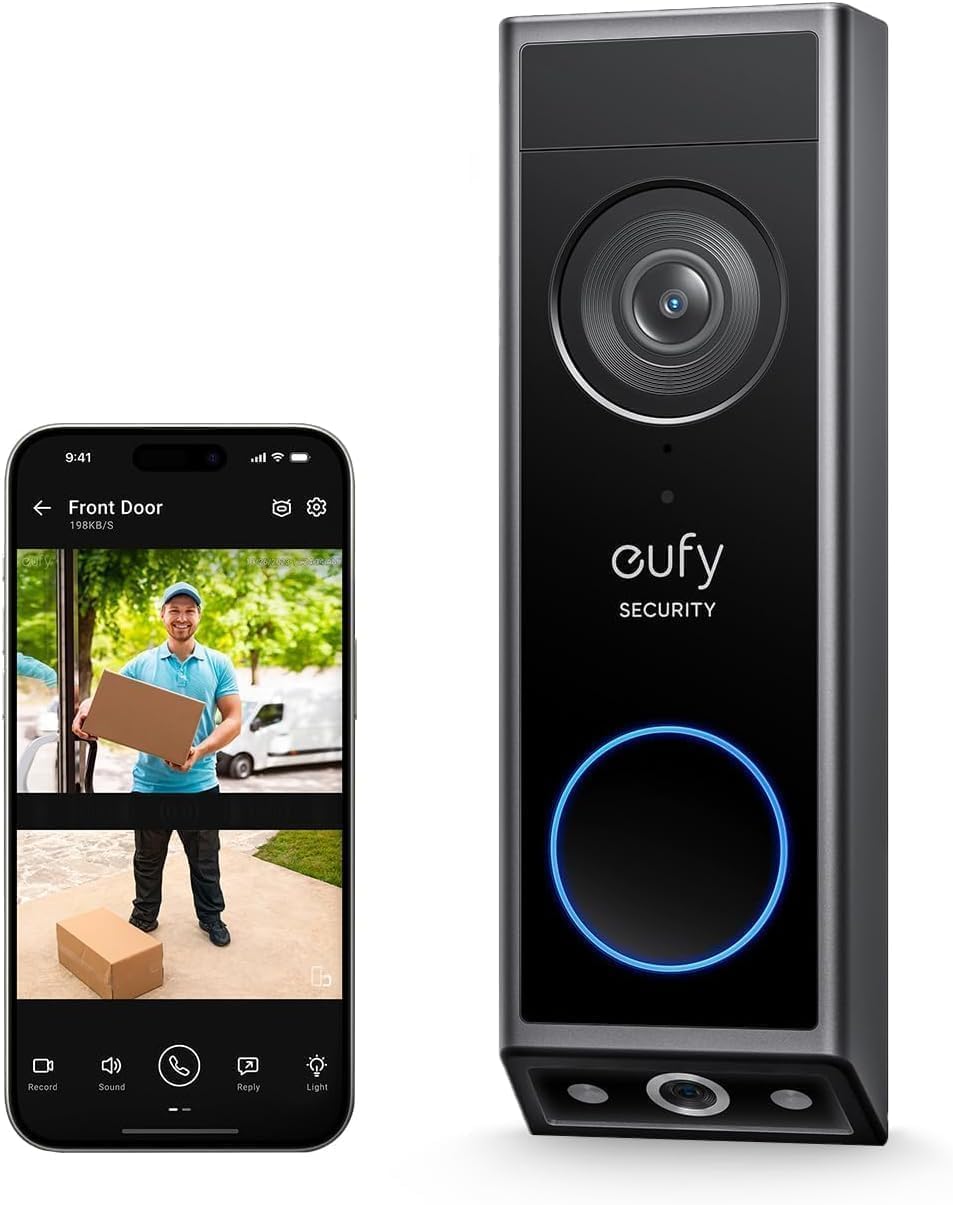 eufy E340 Video Doorbell 2K 