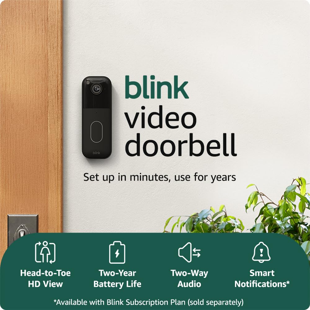 Blink Video Doorbell System 