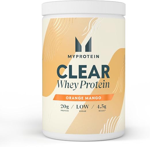 Clear Whey Protein Isolate Orange Mango 