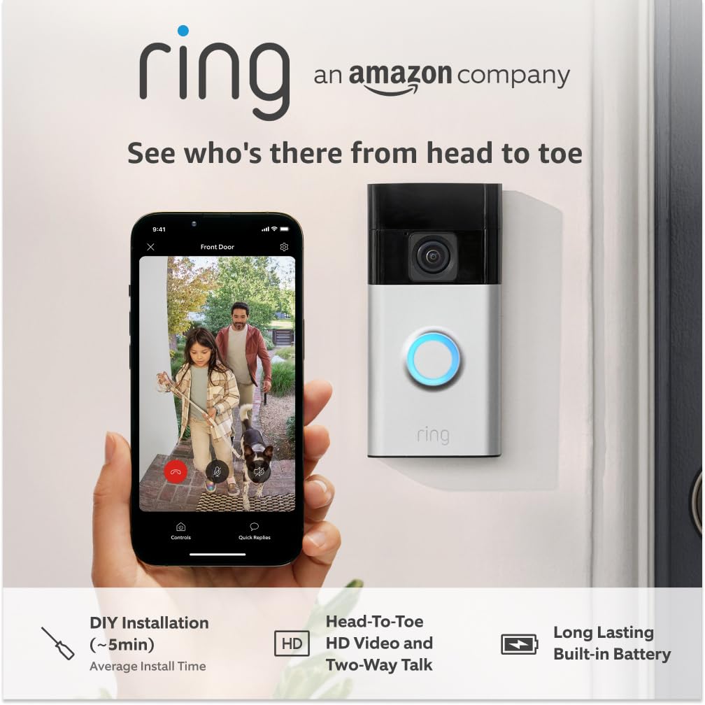 Ring Battery Video Doorbell HD 