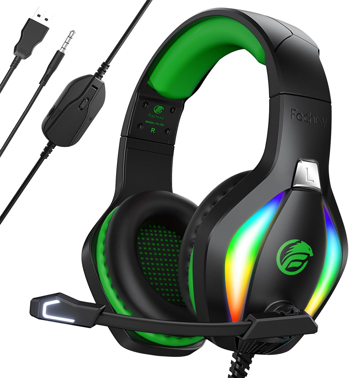 Gaming Headset PS5 PS4 PC 
