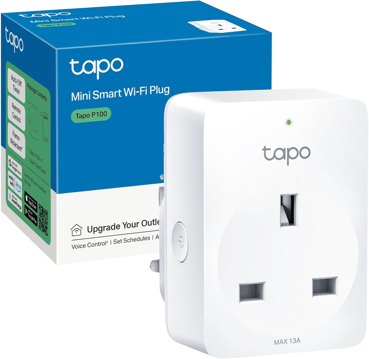 Tapo P100 Smart WiFi Plug Alexa 