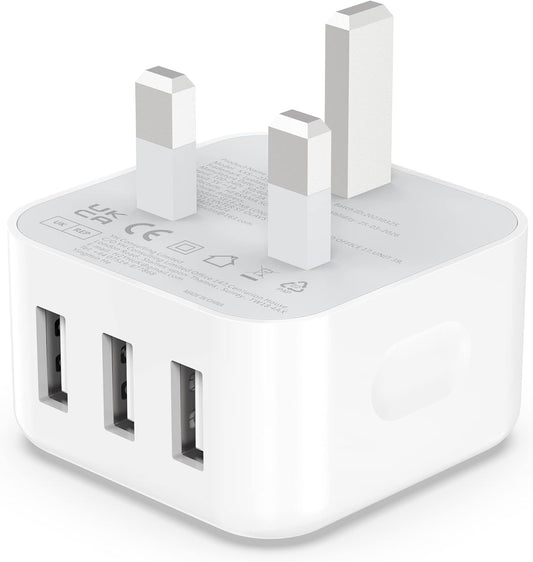 Multi USB Charger UK 5V 3A 