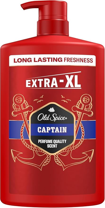 Old Spice Captain 3-in-1 Shower Gel & Shampoo 