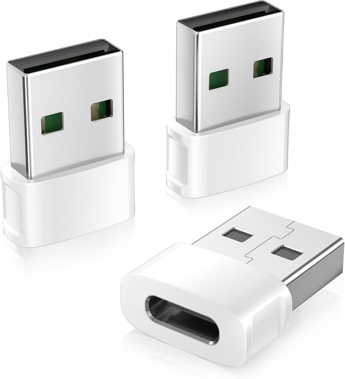 USB C to USB Adapter 3 Pack iPhone 