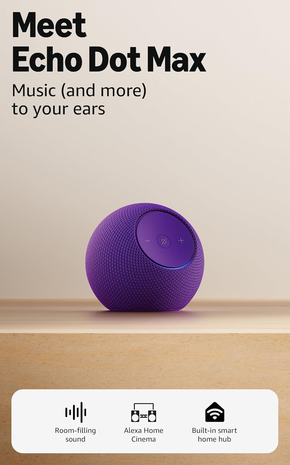 Echo Dot Max Smart Speaker 