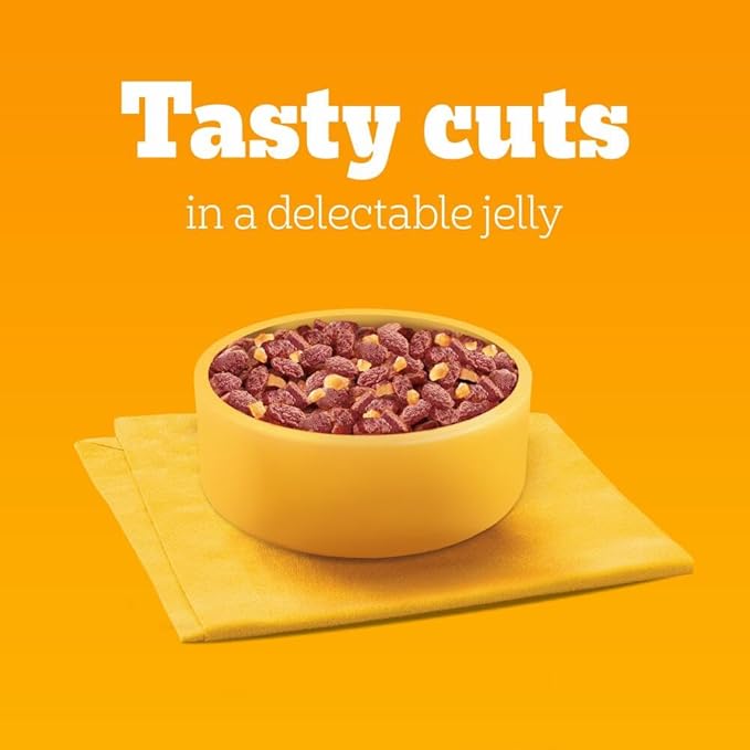 PEDIGREE Adult Dog Food Pouches Mixed Selection in Jelly 40 x 100 g Mega Pack