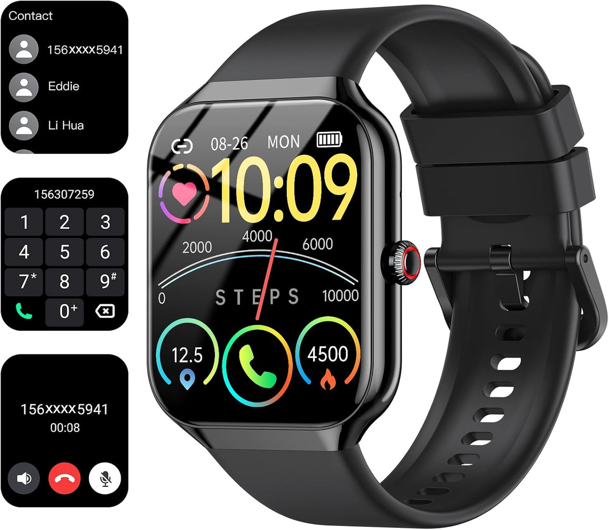 2026 Smart Watch 1.96” Fitness 