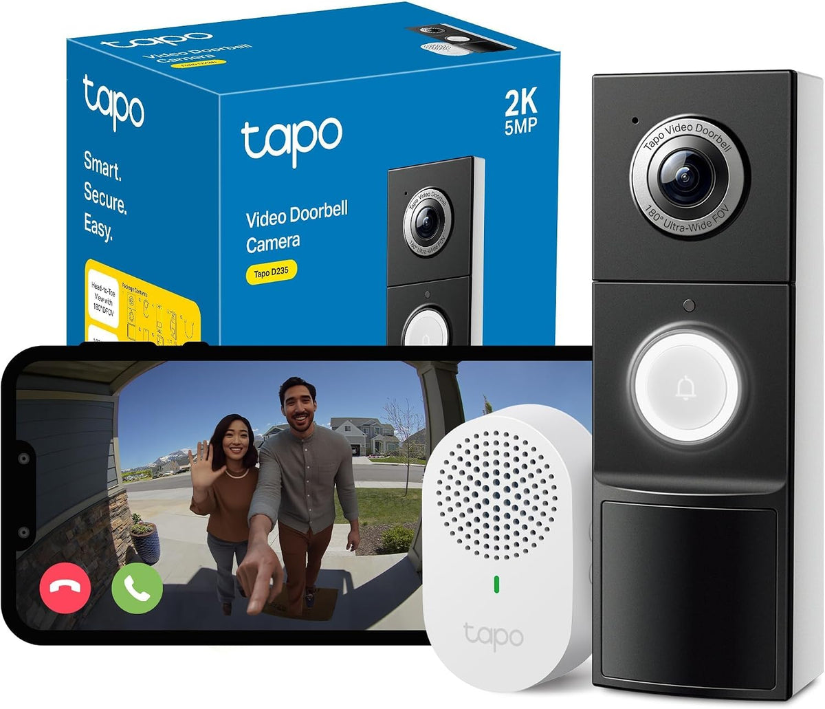 Tapo D235 2K 5MP Wireless