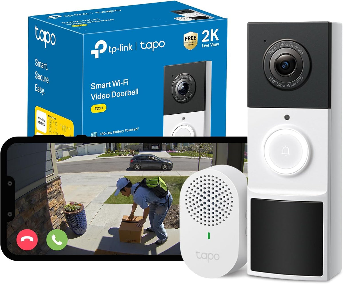 Tapo TD21 2K Wireless Video 