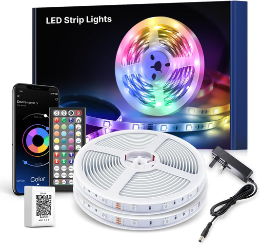30M RGB LED Strip Lights Bluetooth 