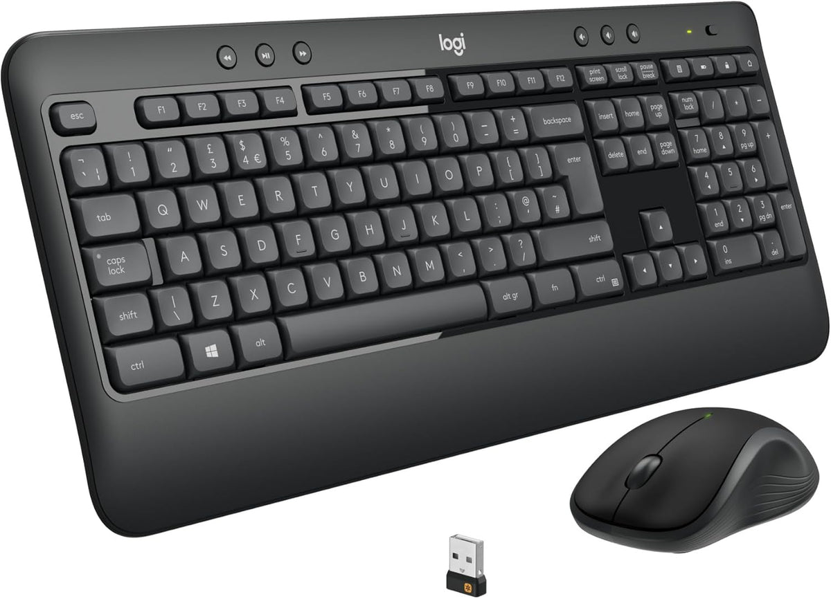 Logitech MK540 Wireless Keyboard Mouse 