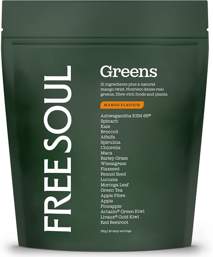 Free Soul Greens Superfood Powder 