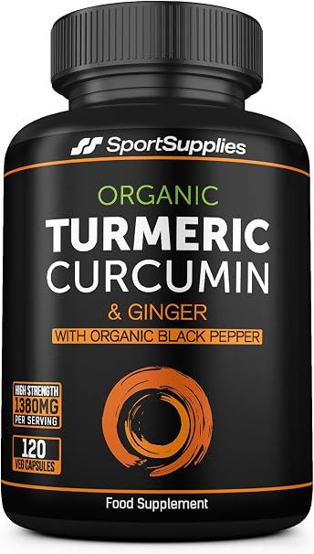 Organic Turmeric Capsules 1380mg 