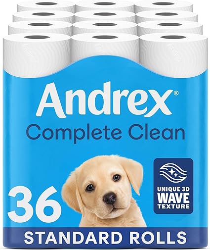 Andrex Classic Clean Toilet Paper