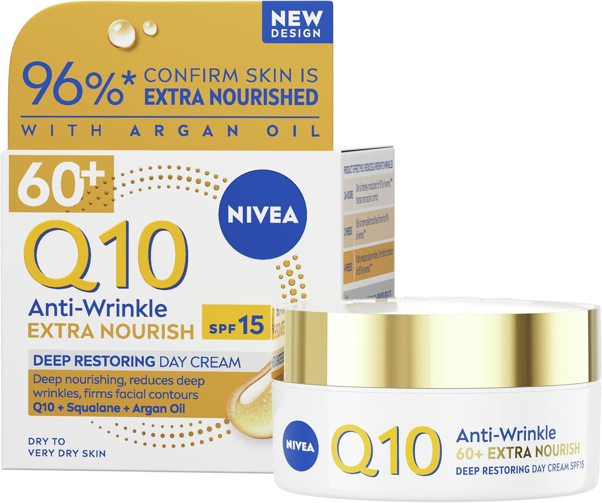 NIVEA Q10 Anti-Wrinkle 60+ 