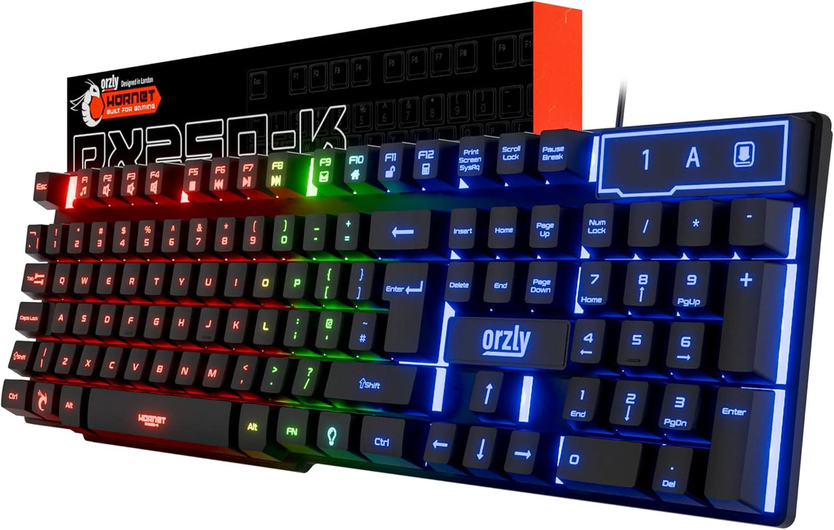RGB Gaming Keyboard Wired PC