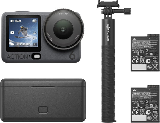 DJI Osmo Action 6 8K Camera Combo 