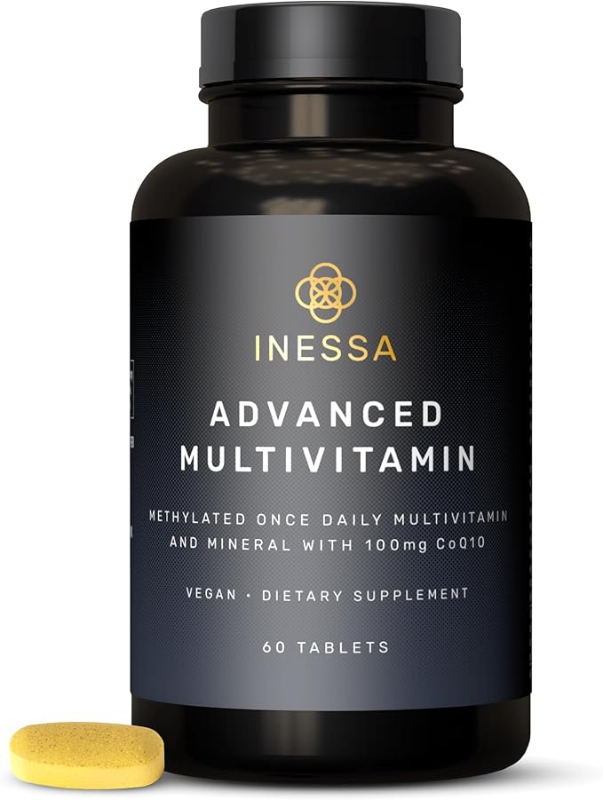 Inessa Multivitamin with CoQ10, D3, K2 