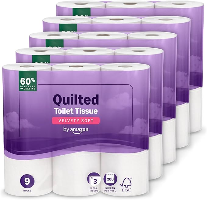 3-Ply Quilted Toilet Paper