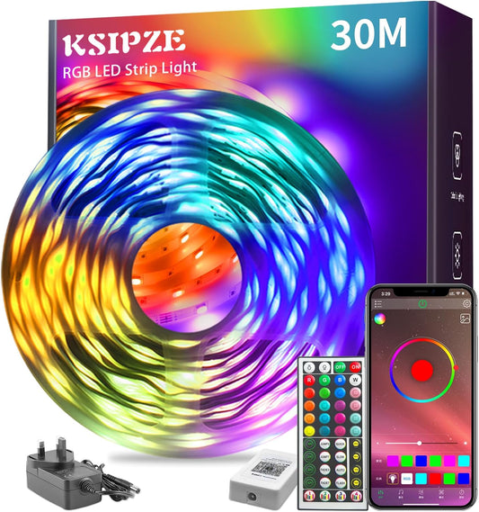 30m RGB LED Strip Lights 