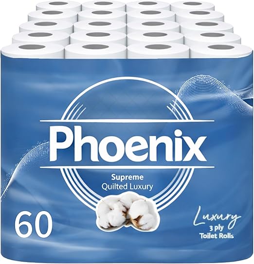 Phoenix 3-Ply Toilet Rolls
