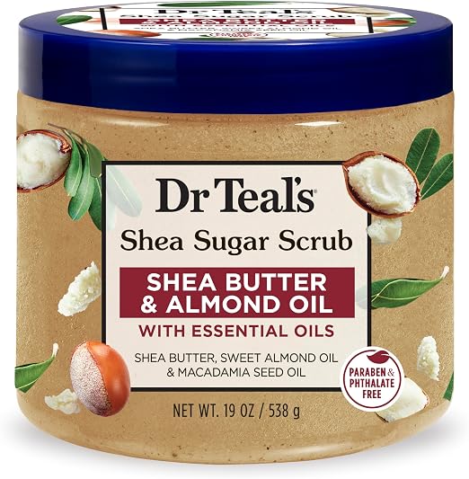 Dr Teal’s Shea Butter & Almond Oil Body Scrub