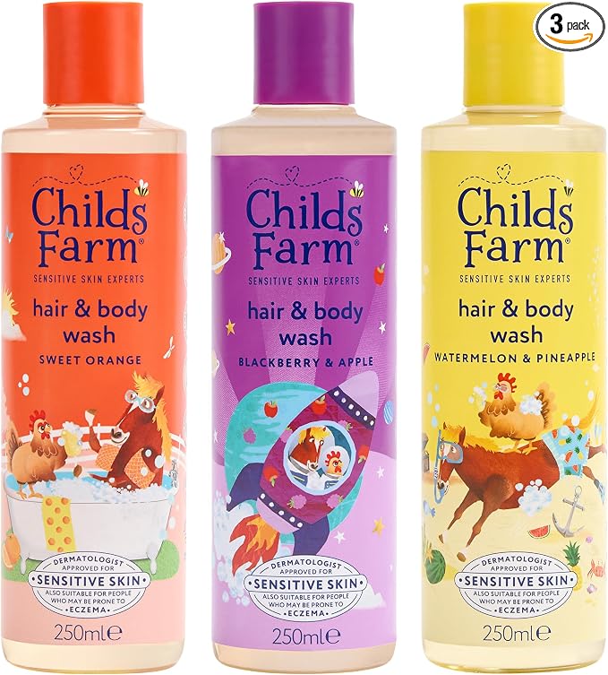 Childs Farm Hair & Body Wash Bundle
