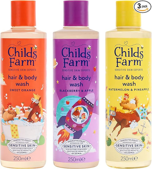 Childs Farm Hair & Body Wash Bundle
